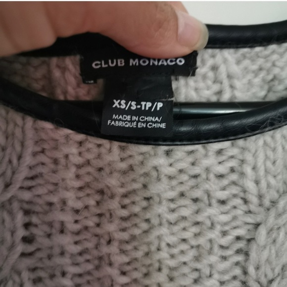 Club Monaco Wool Poncho - Picture 2 of 5